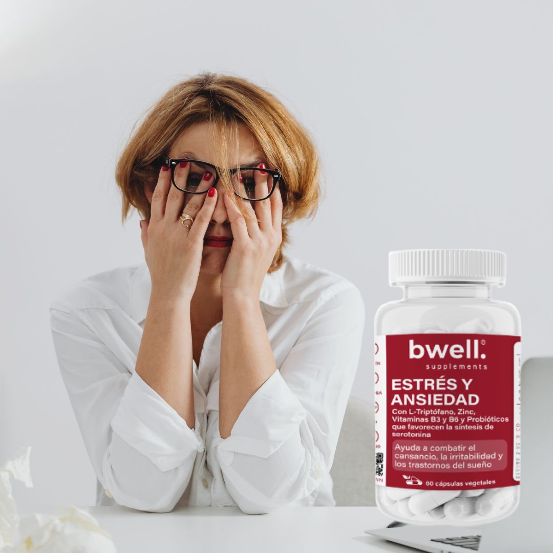 Estrés y ansiedad | Beneficios de tomar L-Triptófano, Zinc, Probióticos y Vitaminas B3 y B6
