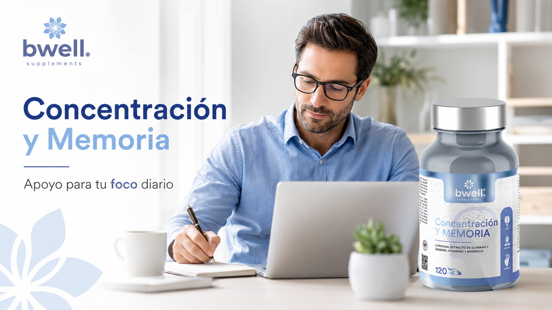 Nootrópico - Concentración y Memoria: apoyo nutricional para foco, claridad y energía mental
