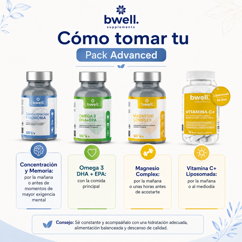 Tus Rutinas Bwell - Concentración y Enfoque Advanced