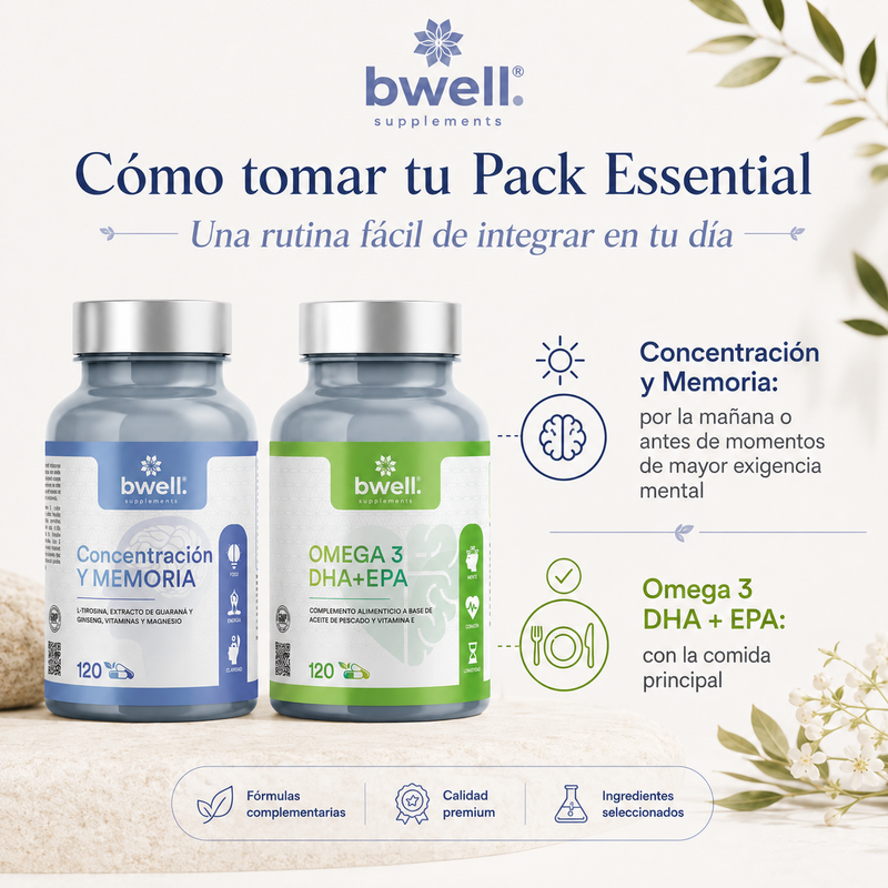 Tus Rutinas Bwell - Concentración y Enfoque Essential