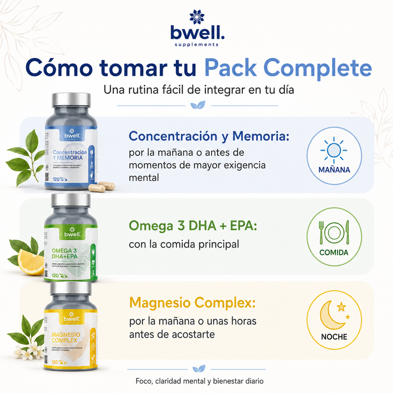 Tus Rutinas Bwell - Concentración y Enfoque Complete