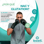 NAC (N-Acetilcisteína) 600mg + L-Glutatión reducido 500mg – 120 cápsulas