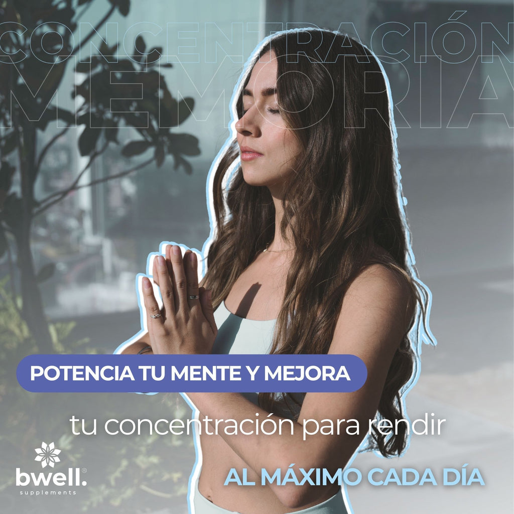 Concentración y Memoria | Guaraná 100mg & Ginseng 50mg + L-Tirosina 500mg - 120 cápsulas