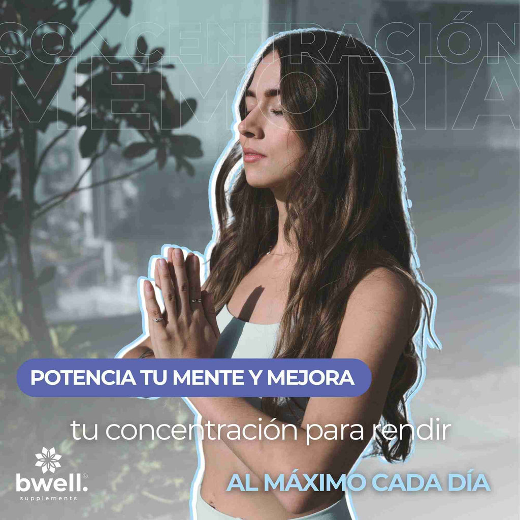 Concentración y Memoria | Guaraná 100mg & Ginseng 50mg + L-Tirosina 500mg - 120 cápsulas