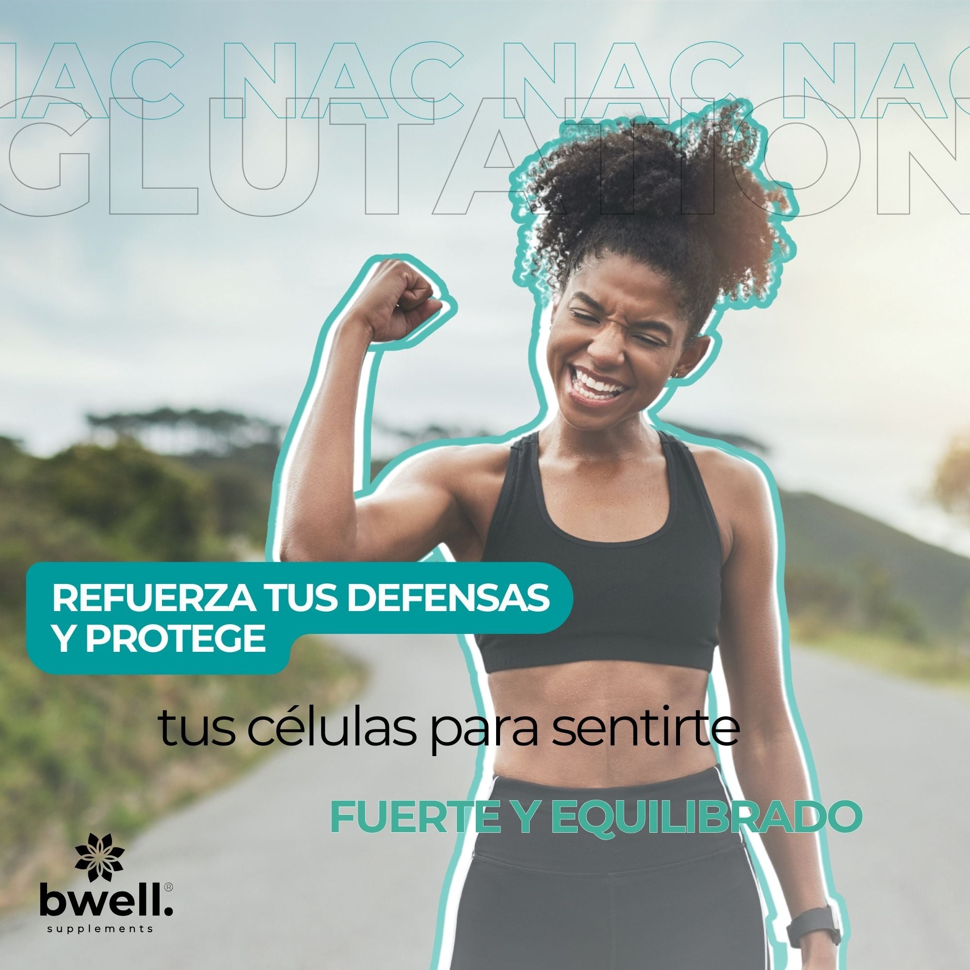 NAC (N-Acetilcisteína) 600mg + L-Glutatión reducido 500mg – 120 cápsulas