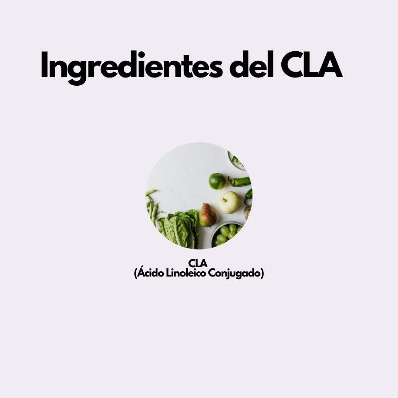 CLA (Ácido Linoleico Conjugado) 2400mg y Aceite de semillas de Cártamo - 60 cápsulas