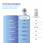 Ashwagandha Complex 600mg + L-Triptófano 600mg, Zinc y B6 (Combate estrés y ansiedad) – 120 cápsulas