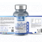 Ashwagandha Complex 600mg + L-Triptófano 600mg, Zinc y B6 (Combate estrés y ansiedad) – 120 cápsulas