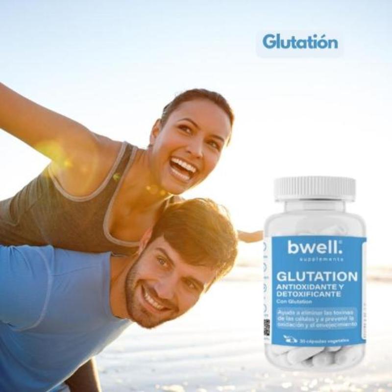 Glutatión Reducido 98% | Potente Antioxidante, Detoxificante y Antienvejecimiento - 30 cápsulas