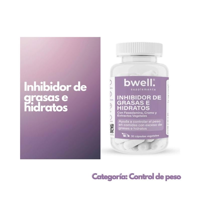 Inhibidor de Grasas e Hidratos con Faseolamina y Cromo (Ayuda al control de peso)– 30 cápsulas