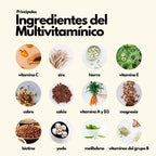 Multivitamínico | Todas las Vitaminas, Minerales Esenciales y Biotina (Refuerza tus defensas)– 30 cápsulas