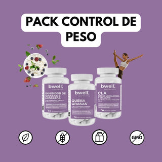 pack control de peso bwell supplements