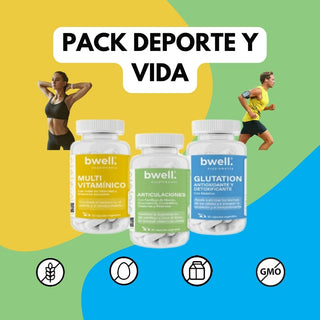 pack deporte y vida bwell supplements