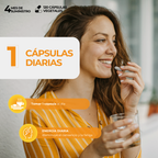 Magnesio Complex 197,5 mg con 3 sales (Marino, Gluconato y Citrato) + Vitaminas B6 y D3 – 120 cápsulas