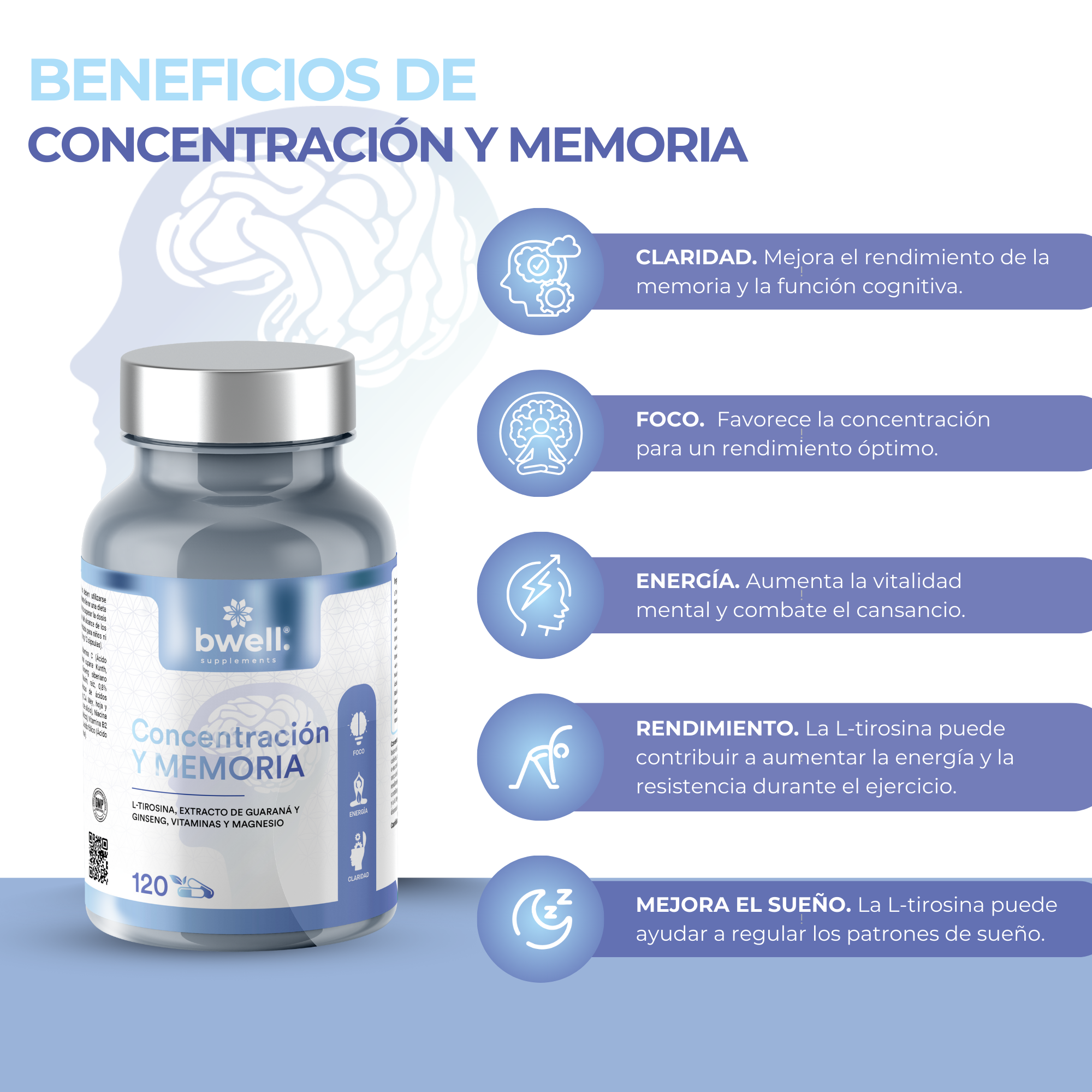 Ashwagandha Complex 600mg + L-Triptófano 600mg, Zinc y B6 (Combate estrés y ansiedad) – 120 cápsulas