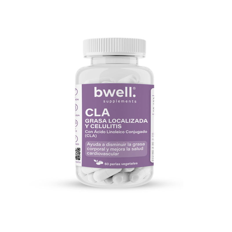CLA (Ácido Linoleico Conjugado) 2400mg y Aceite de semillas de Cártamo - 60 cápsulas