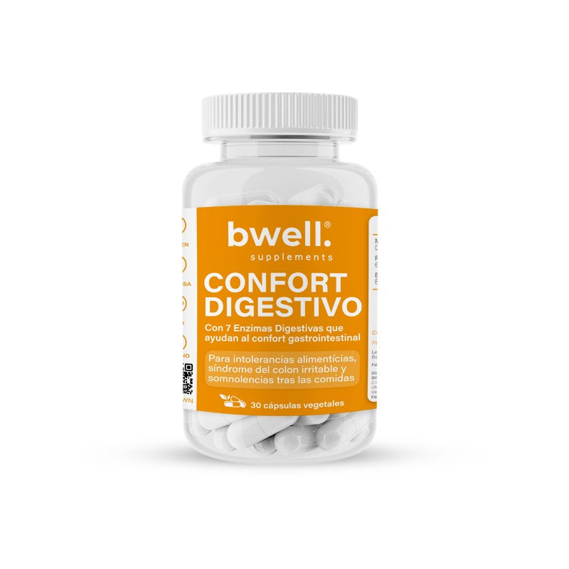 Confort Digestivo | Enzimas digestivas Digezyme®, Papaína y Bromelaína (Potencia la digestión) - 30 cápsulas