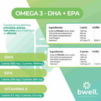 Omega 3 Complex 2000mg con DHA 1000mg + EPA 500mg y Vitamina E (Certificado IFOS 5 Star) - 120 cápsulas