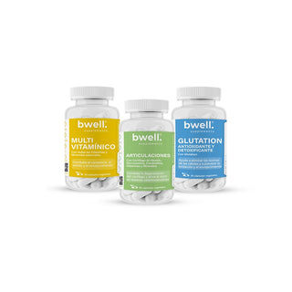 Pack Deporte y Vida Bwell Supplements - 3 productos